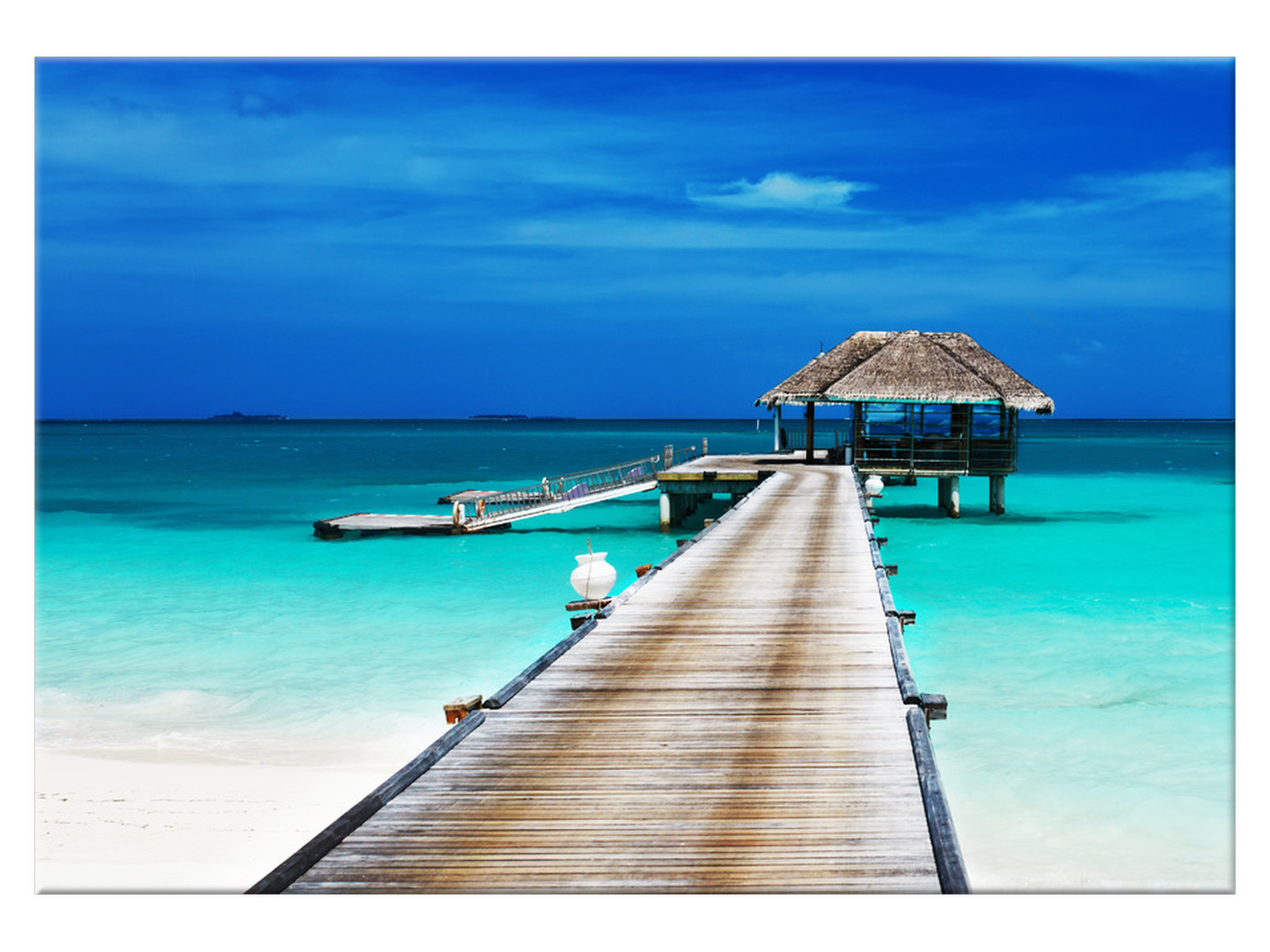 

Obraz Domek w tropikach Ocean 100x70 1386A_1Z