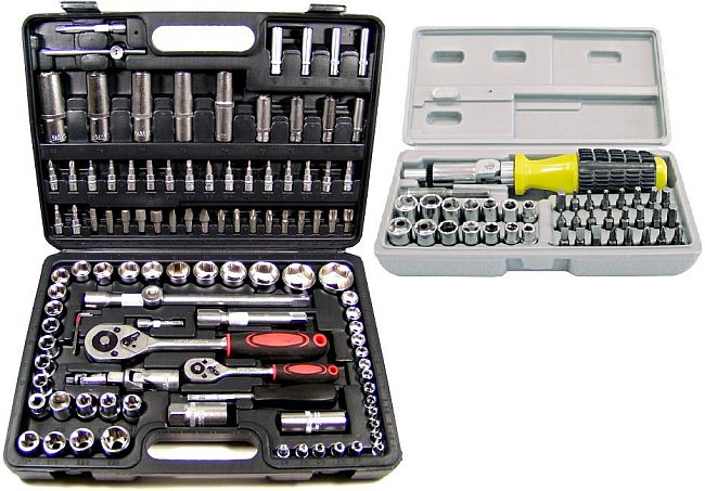 

Zestaw 108el Kluczy Klucze Nasadowe 40 szt