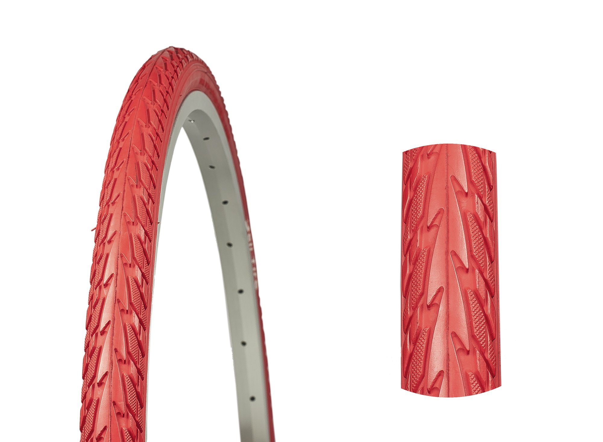 

Czerwona opona 28 x 1 3/8 x 1 5/8 Retro 700 x 35C