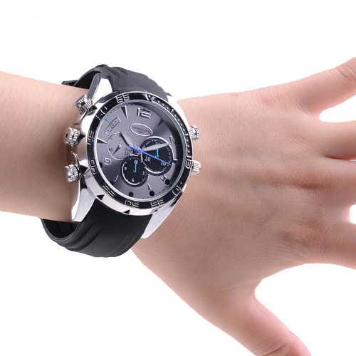 Szpiegowski ZEGAREK UKRYTA KAMERA NOC FULL HD 16GB Kod producenta IR