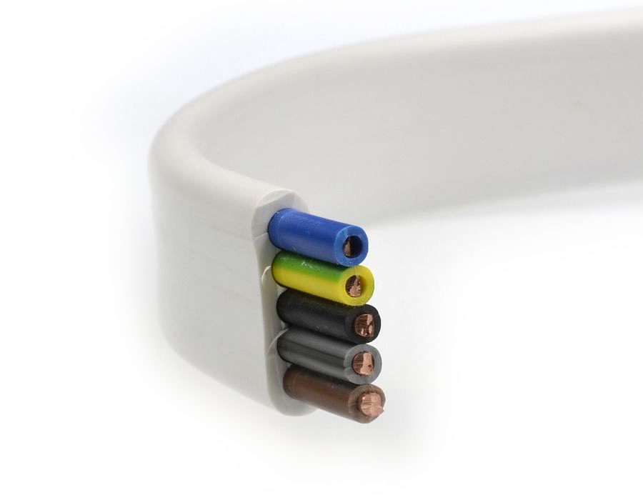 

Przewód kabel płaski drut Ydyp 5x2,5 5x2,5mm2 750V