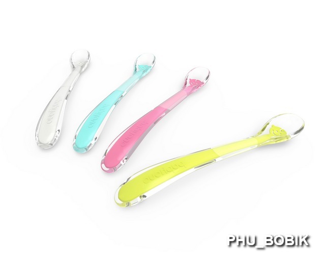 @MIĘKKA SILIKONOWA ŁYŻECZKA DLA DZIECI ŁYŻKA 4 KOL EAN (GTIN) 5901435406113