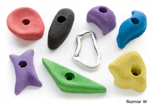 === CLIMBING HOLDS - SET OF 30 PIECES === Gender no applies