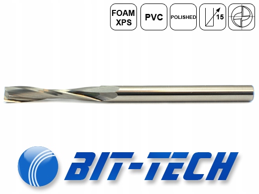 Frez VHM 2p 6mm x50 x110 mm do PIANKI XPS STYRODUR Marka Bit-Tech