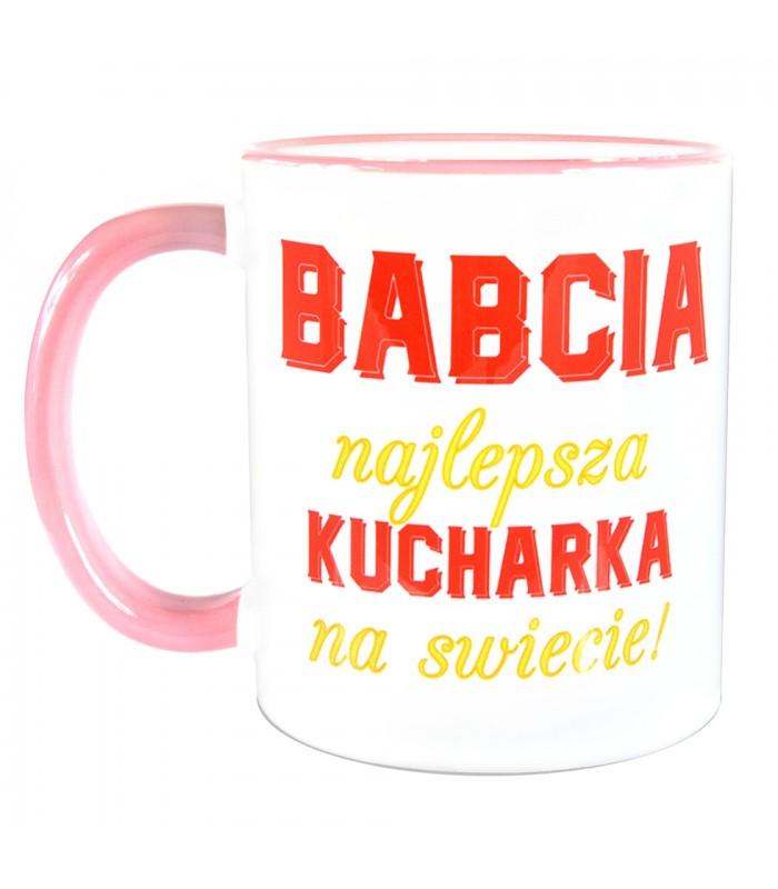 

Kubek Babcia Kucharka Prezent Na Dzień Babci!