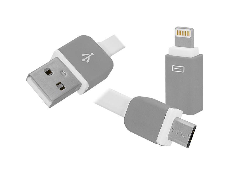 

Kabel Usb Iphone /microusb 3W1