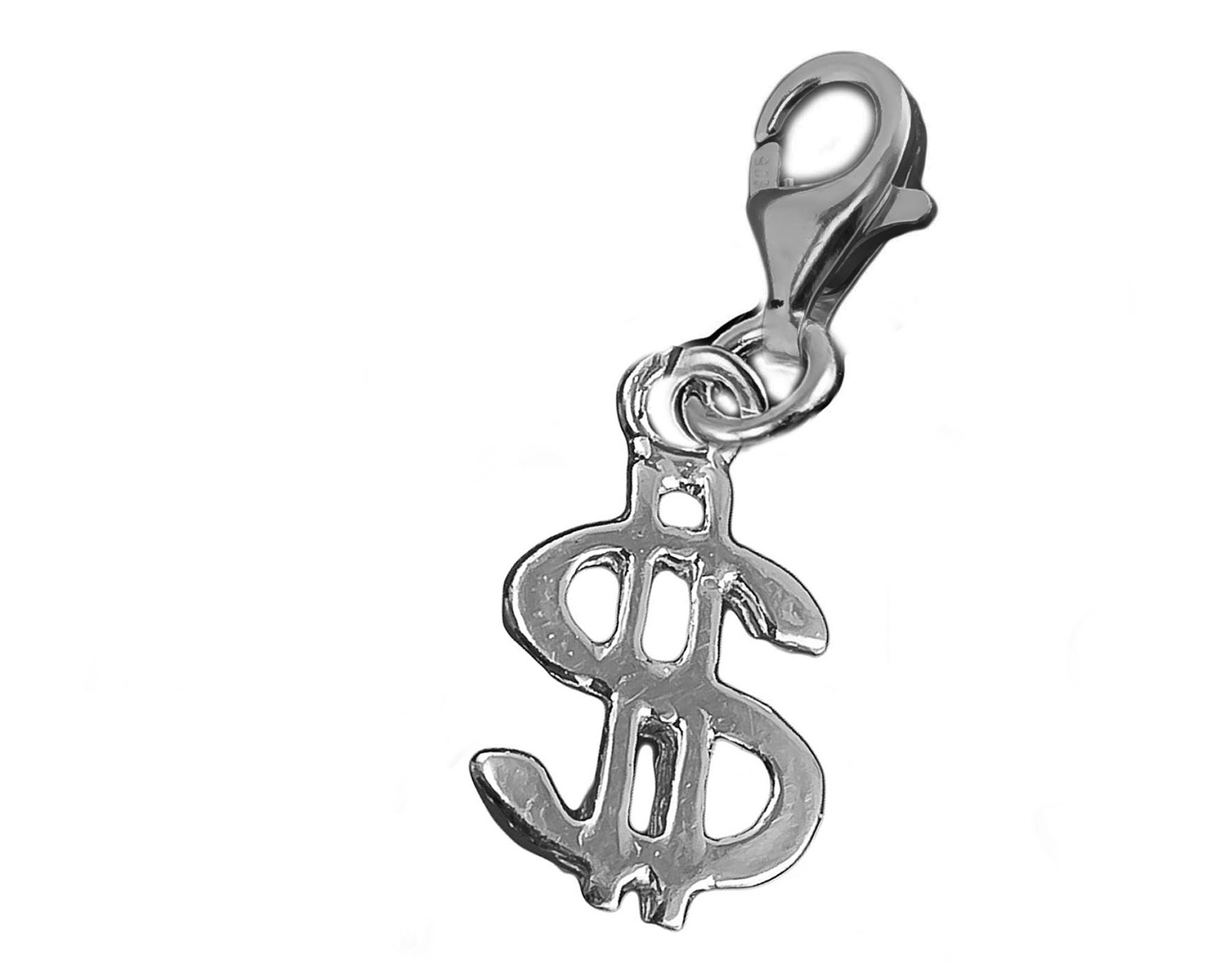 

Charms Dolar $ Pieniądze Kasa Usa Srebro