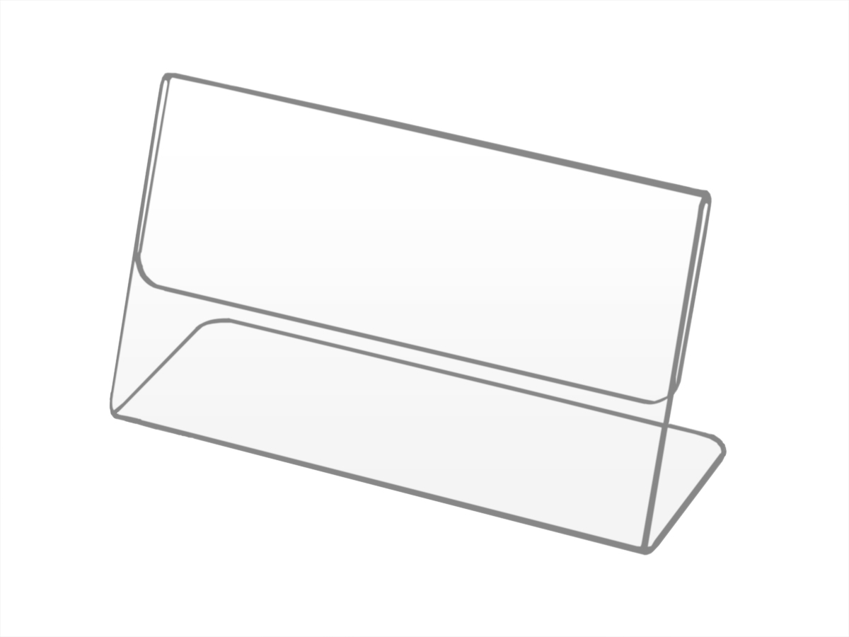 

Stojak Na Cenę, Opis Cenówka 100x50 mm Plexi