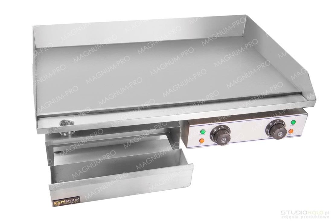 ELEKTRYCZNA PŁYTA GRILLOWA PODWÓJNY GRILL 75CM Kod producenta 10010251