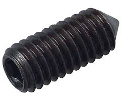 

Wkręt dociskowy bez łba czarny M6x40 DIN914 20szt