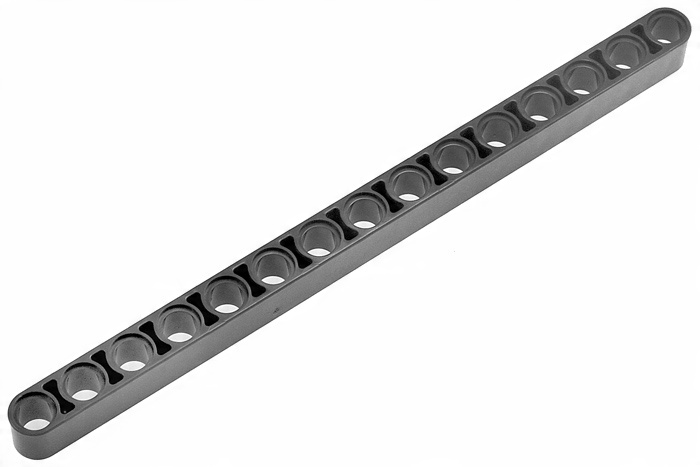

Lego 32278 64871 4210687 Liftarm 1x15 ciemnoszary