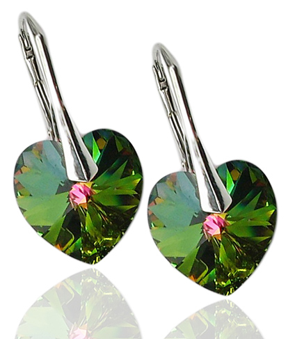 

Swarovski Kolczyki Srebrne Kryształ Vitrail Medium