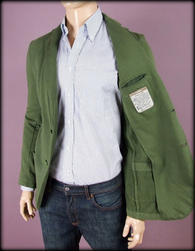 PAOLONI ITALIAN GREEN CASUAL BLAZER r 50 Marka inna