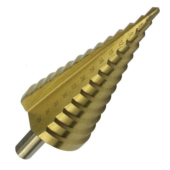 

Wiertło Stozkowe Stopniowe Tytanowe Hss 4-39mm