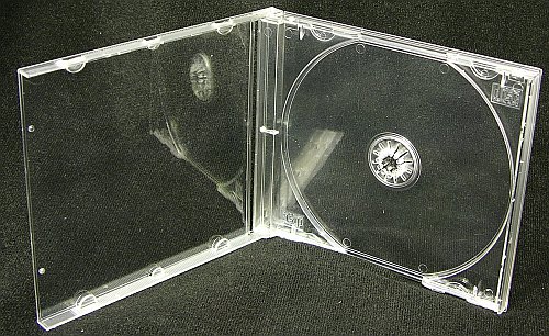 Krabice na 1 CD Jewel Case CD Box Clear 100 ks