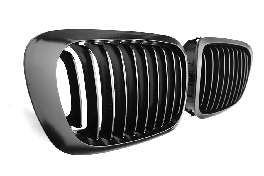 

Bmw 3 E46 Coupe Cabrio 99-03 Grill Nerki Black Mat
