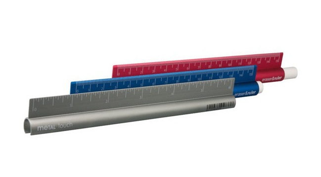 MILAN LINIJKA ALUMINIOWA Z GUMKĄ Marka Inna