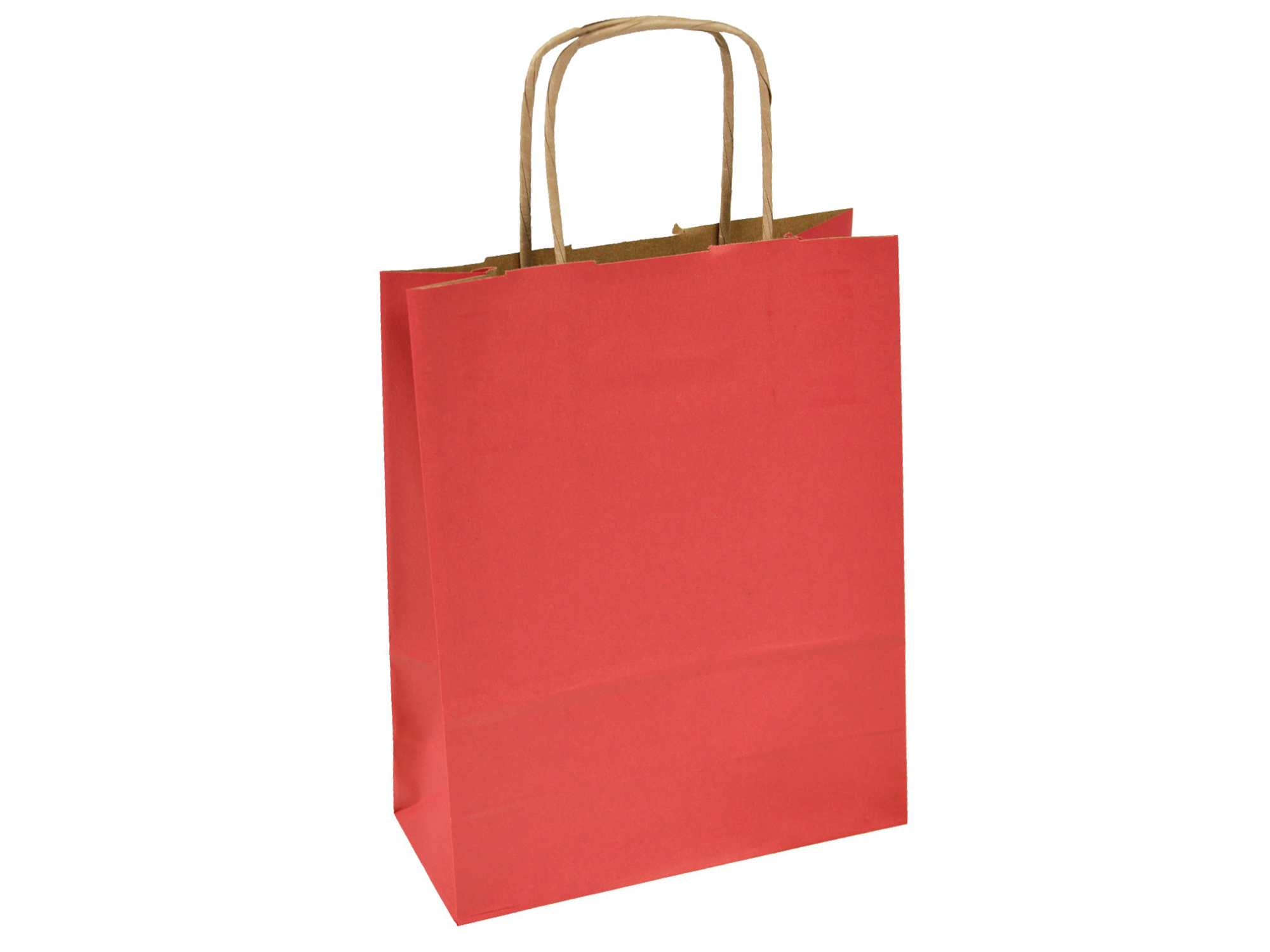 TORBA PAPIEROWA 18x8x22,5 czerwona 180x80x225 20sz