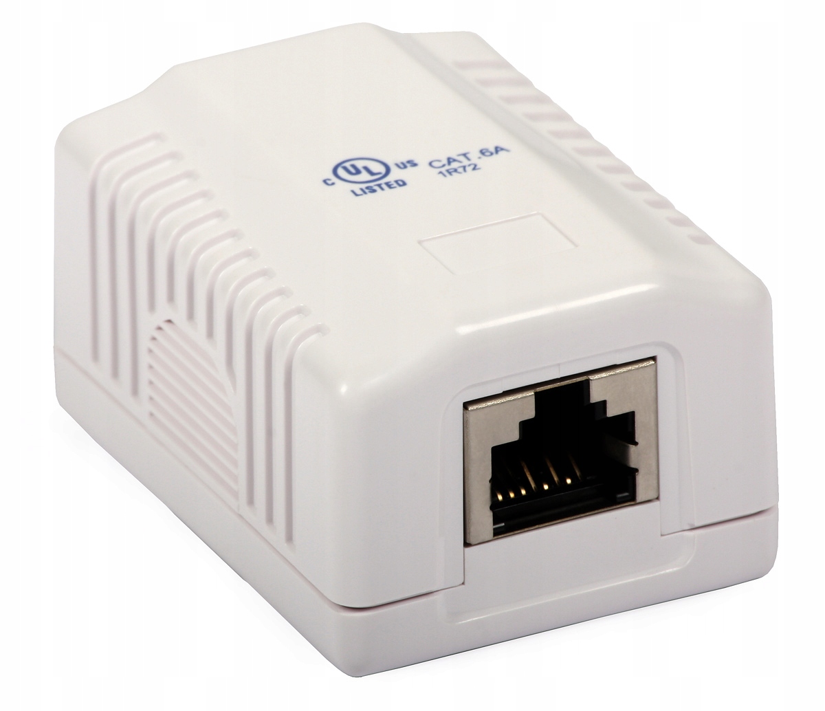 Gniazdo Natynkowe Kat.6A STP RJ45 Pojedyncze ABCV 7644503863 - Allegro.pl