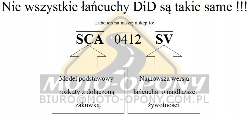 Цепь ГРМ Honda CRF 250 R / X цепь DiD