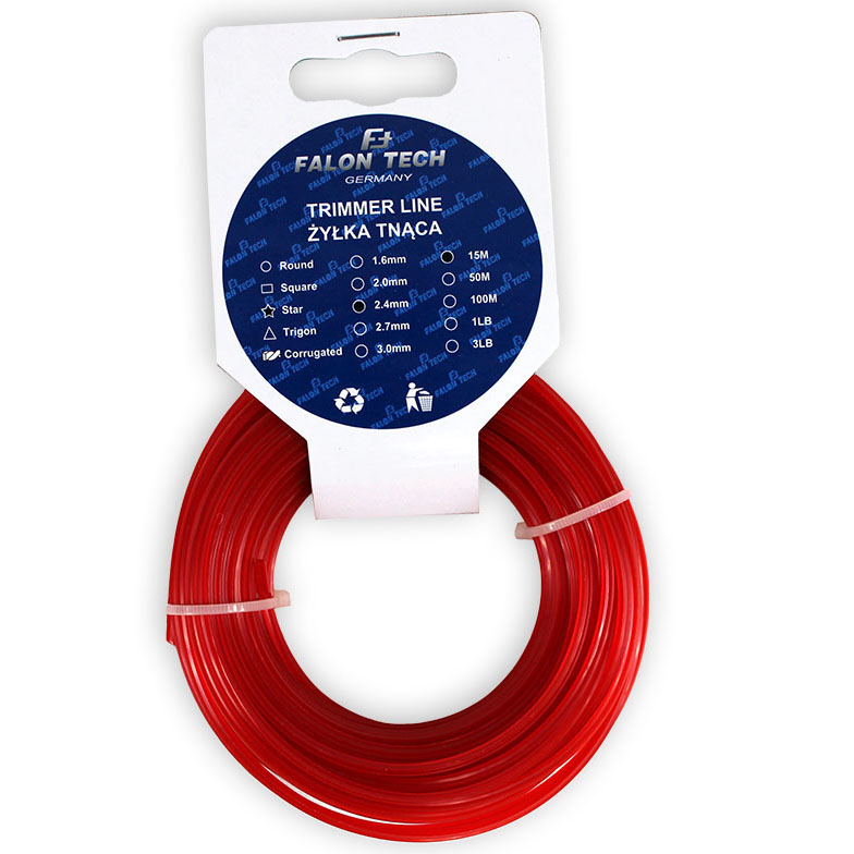 

Żyłka Tnąca Do Kosy Gwiazdka 3,0 mm X 15 m