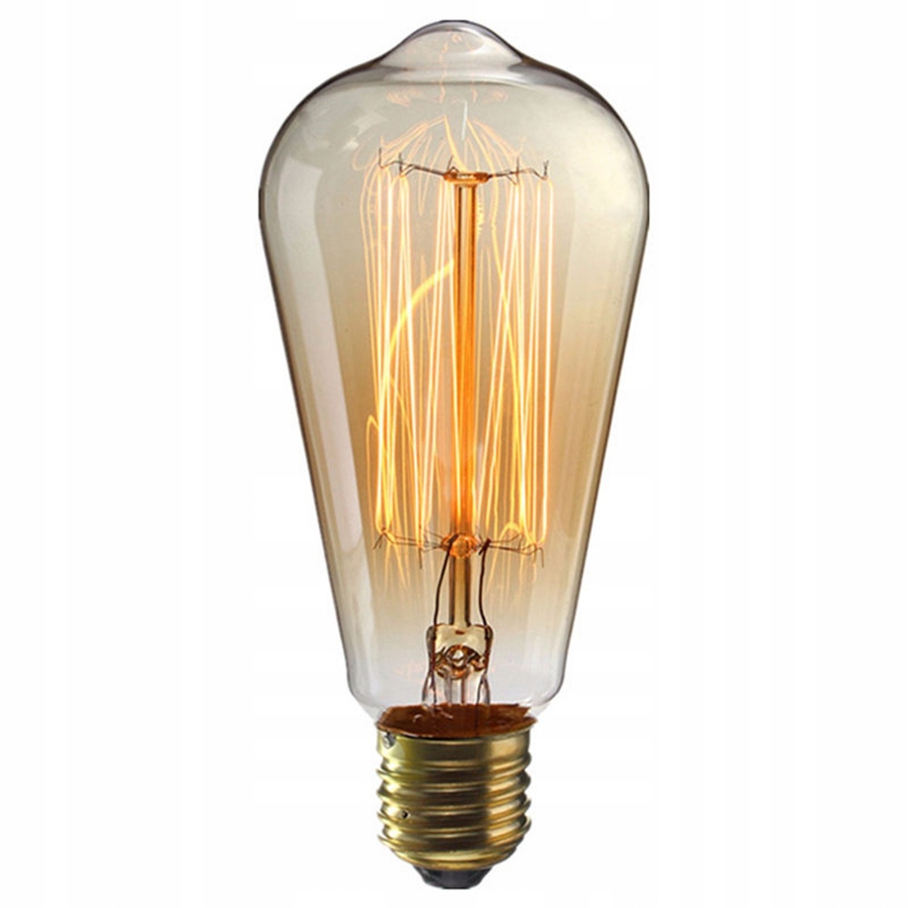 ŻARÓWKA dekoracyjna OZDOBNA retro EDISON ST64 E27