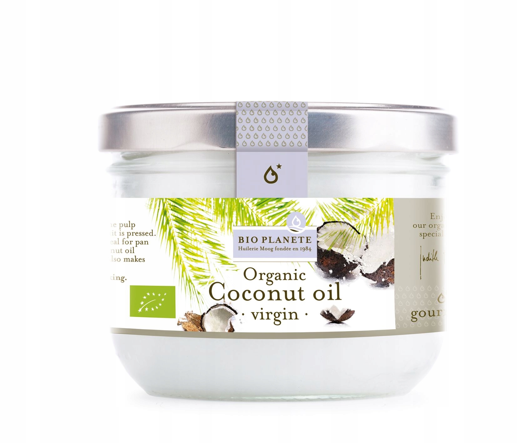 Levně 2X Bio Planete Kokosový olej panenský Bio 400 ml