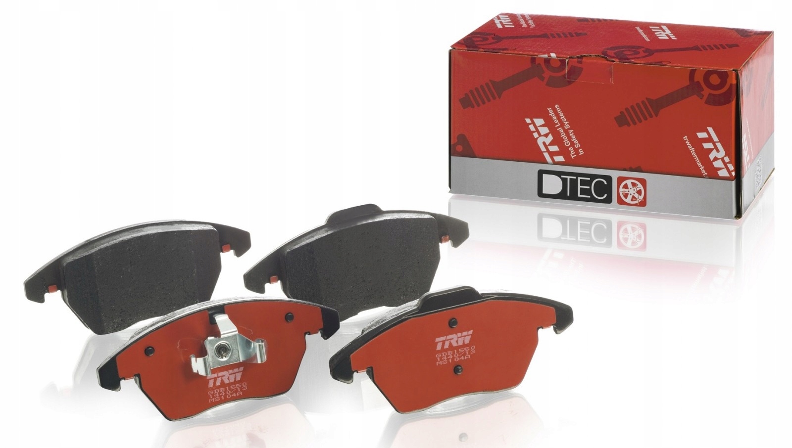 TRW КОЛОДКИ ТОРМОЗНОЕ DTEC ЗАД. Gdb1622dte