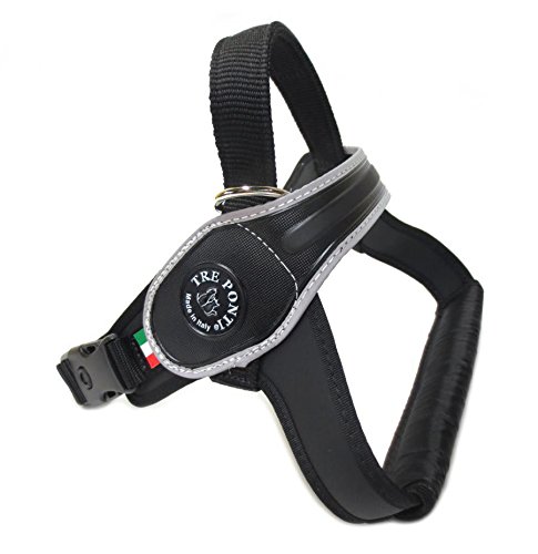 

Szelki psa Tre Ponti czarne Buldog 60-75cm M