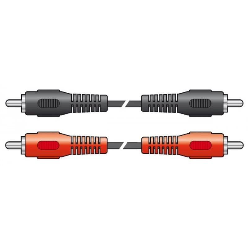 Przewód KABEL 5m 2x RCA - 2x RCA 4x CINCH Marka Skytronic