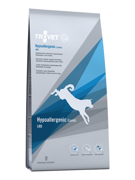 Levně Trovet Dog Lrd Hypoallergenic Lamb 3 kg suchá strava pro psy Monoproteinová