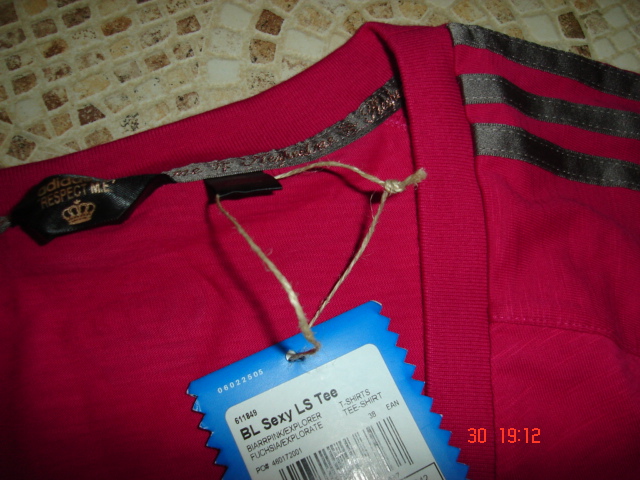 -30% ! BLUZKA ADIDAS BL SEXY LS MISSY ELLIOT 38 Kolor różowy