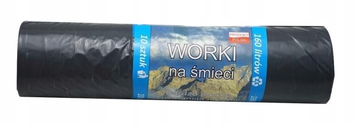 

Worki Na Śmieci 160L Mocne 10szt Produkt Pl