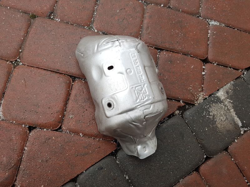 Теплозащитный экран Opel Astra J A14NET 1,4 T 55569314