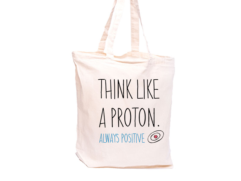 

Shopper Bag eko*torba z nadrukiem Think Positive
