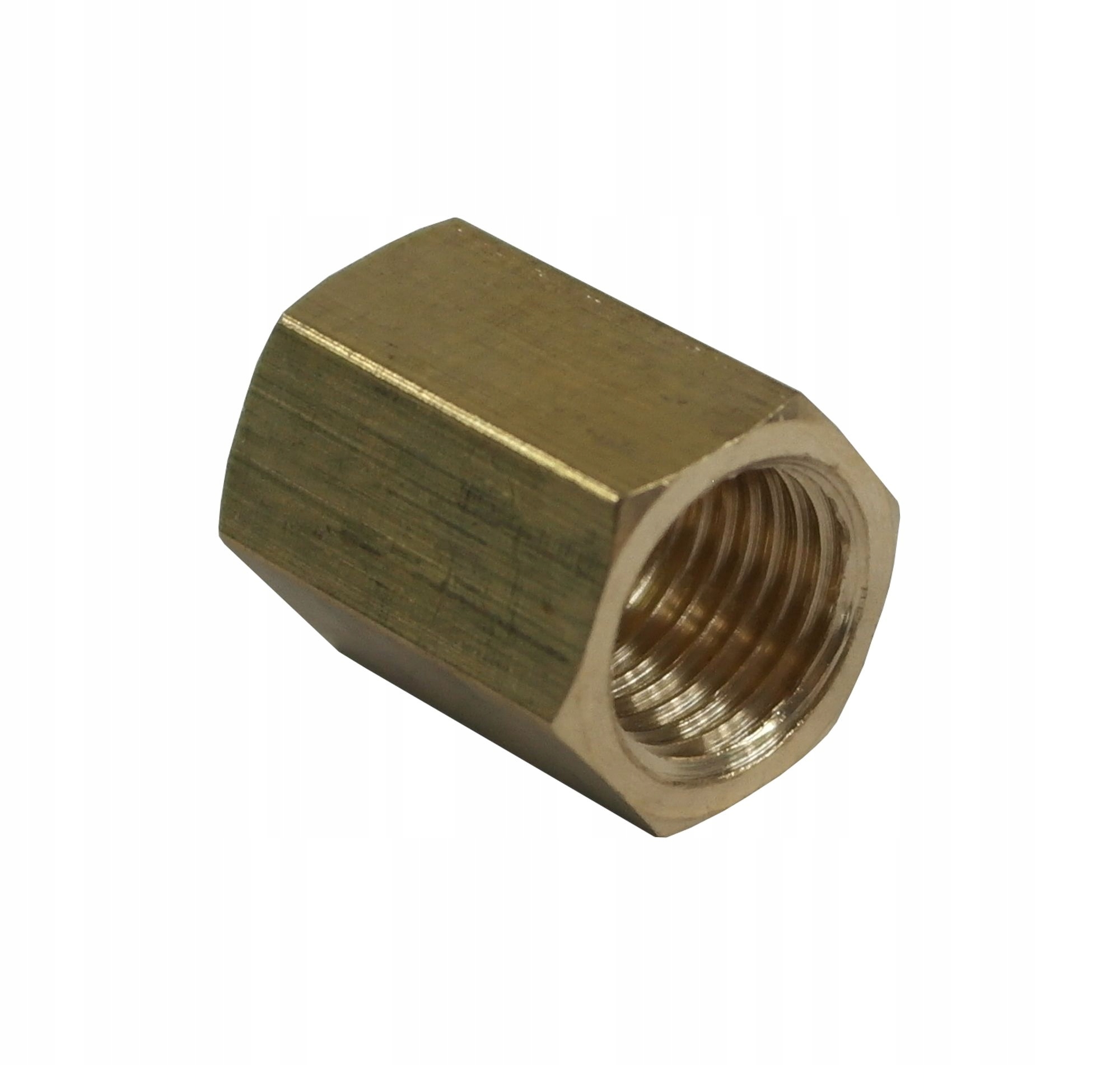

Kształtka mufa mosiężna 1/4" Gw/gw