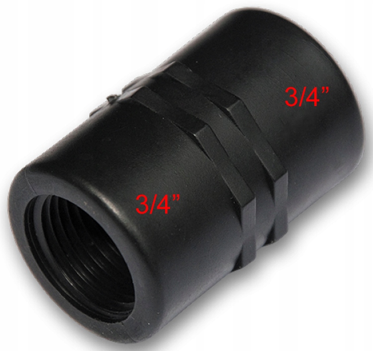 

Łącznik Mufa 2xGW3/4'' 3/4-3/4cala Gwint Wew.