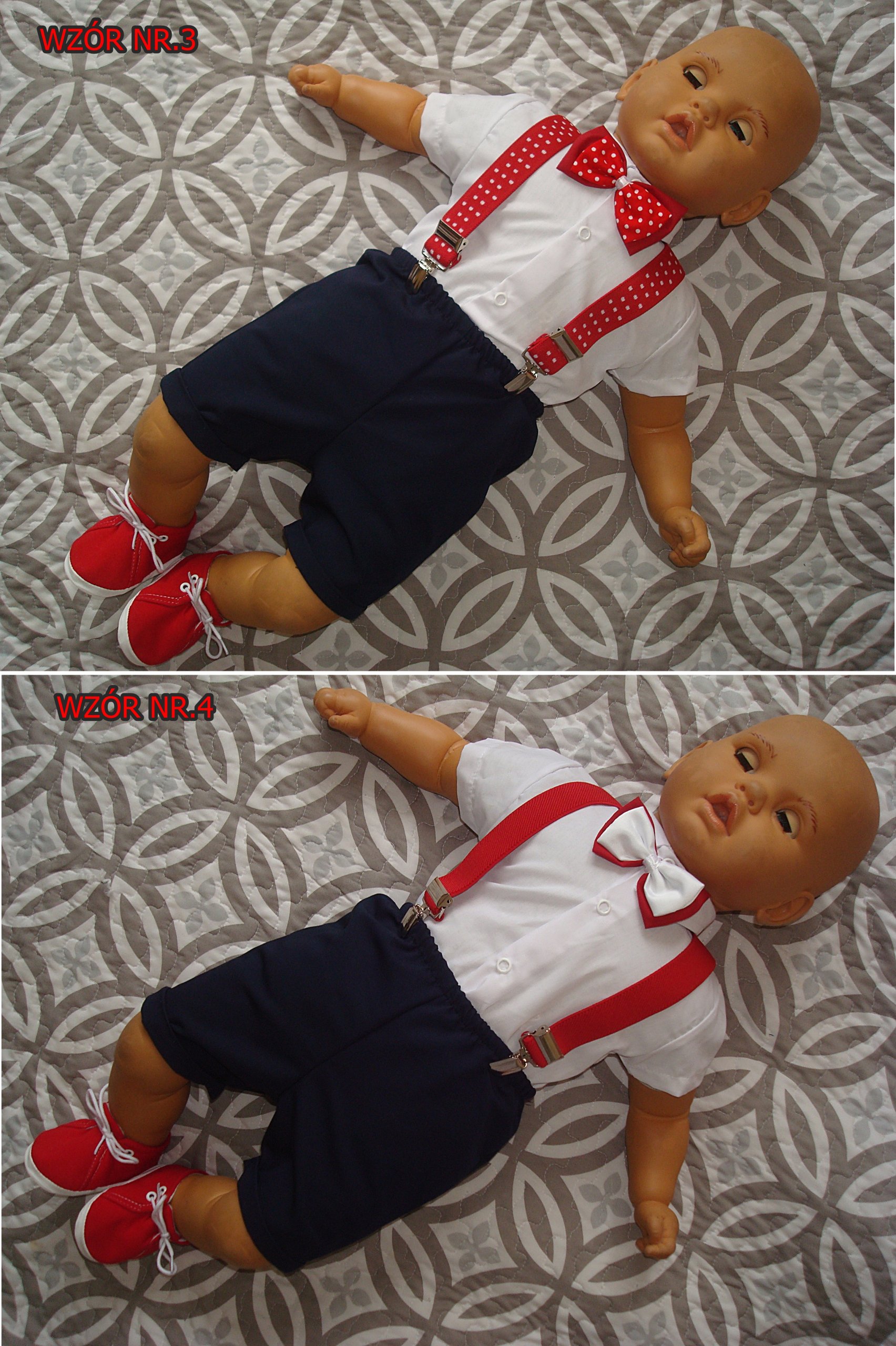 KOMPLET LATO UBRANKO /CHRZTU /WESELE/ SPODENKI 80 Rozmiar 80