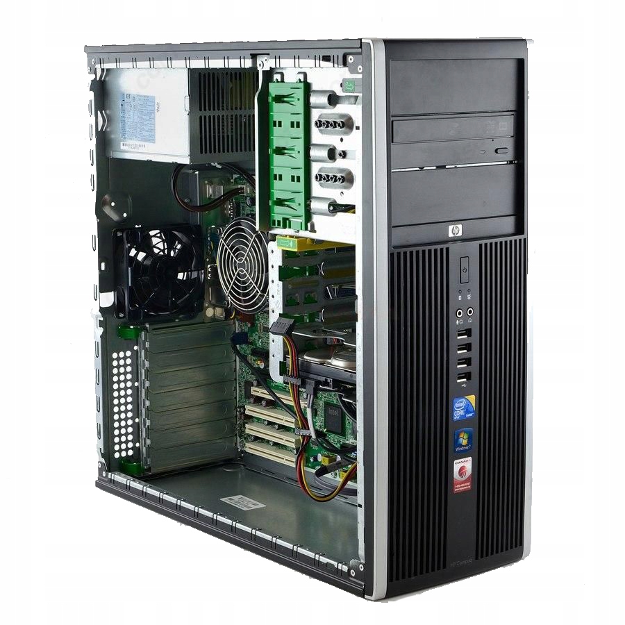 Komputer stacjonarny PC HP i5 4GB DDR3 250GB Win7 Marka HP