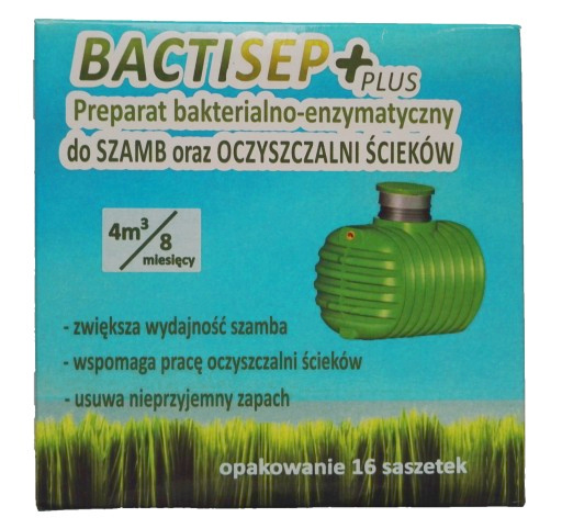 

Bactisep + Plus - preparat do szamb 16 saszetek