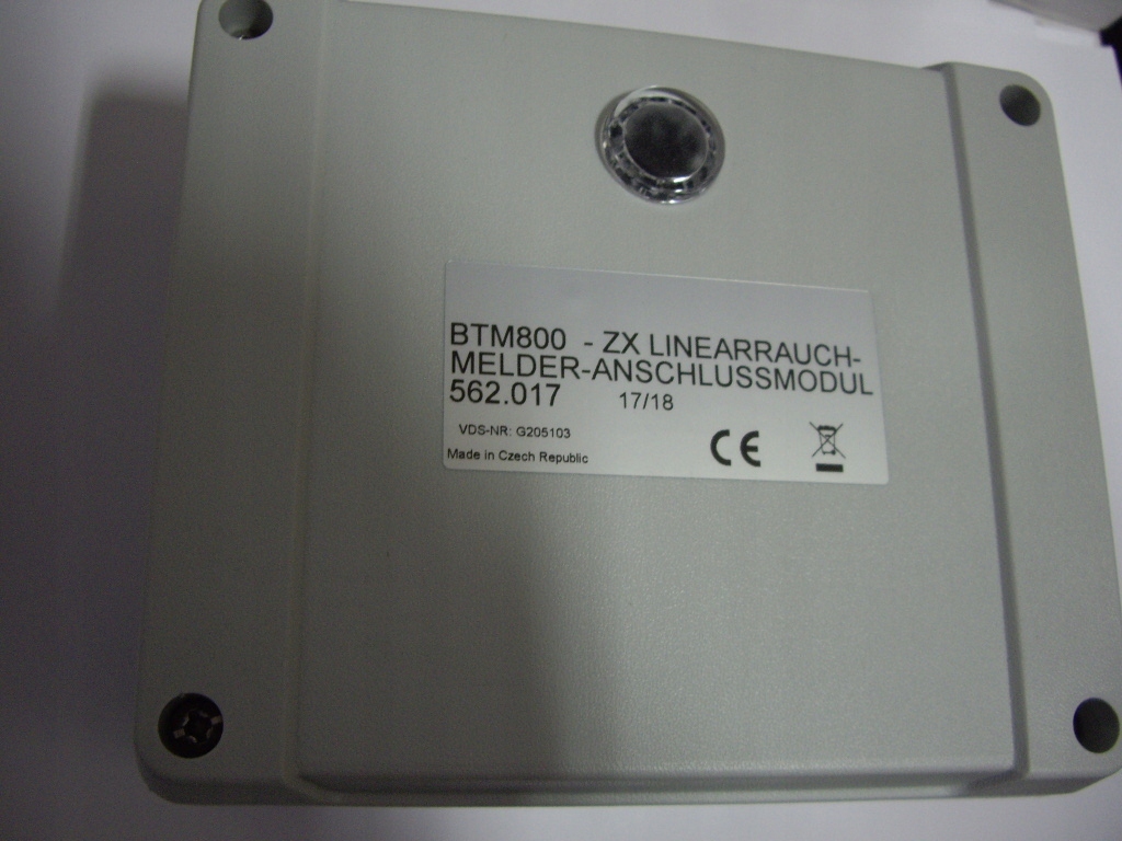 Zettler Tyco BTM800 koncový modul v pouzdře D800