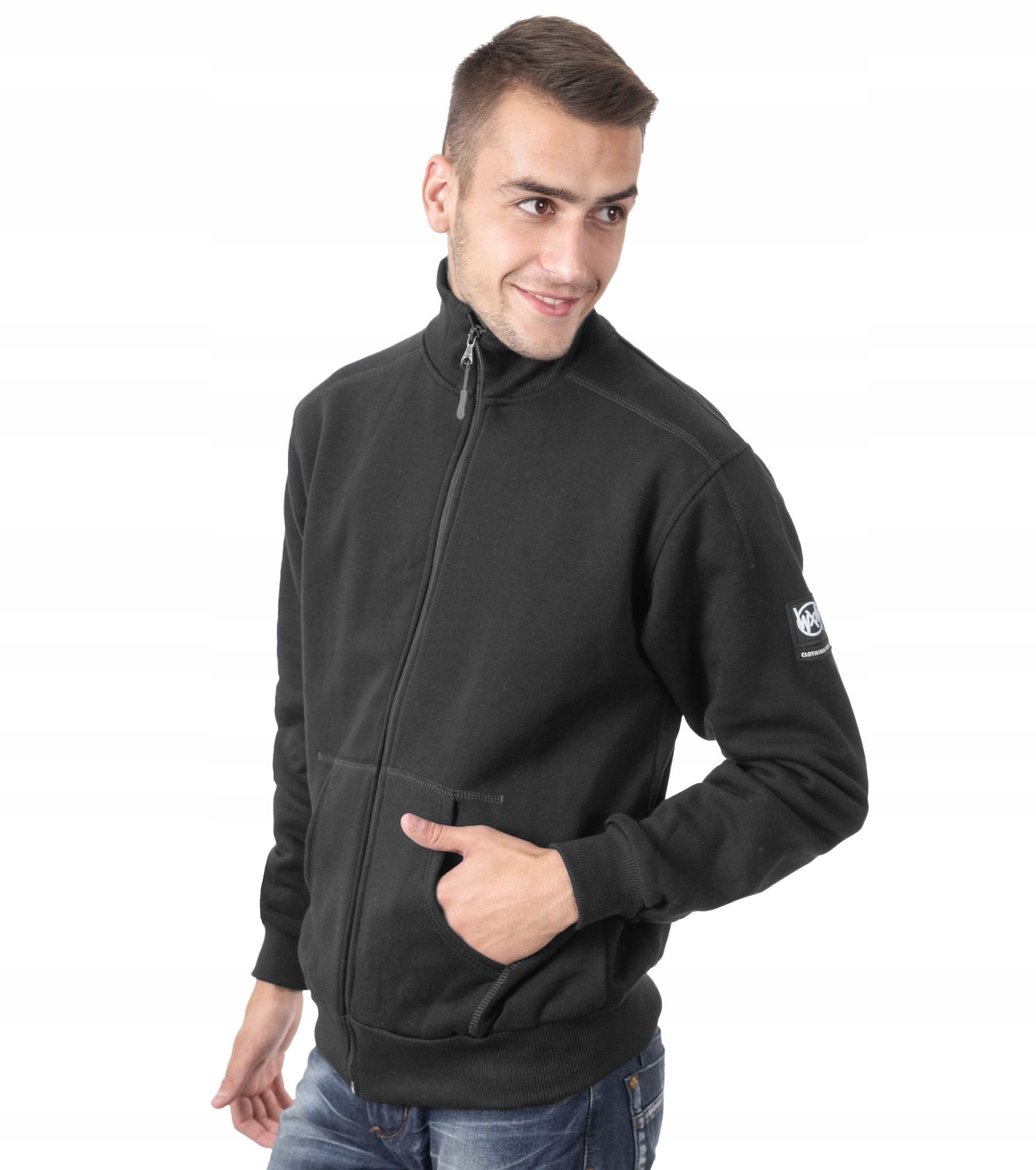

Bluza Męska Rozsuwana Bawełniana Outlaw 4XL czarna