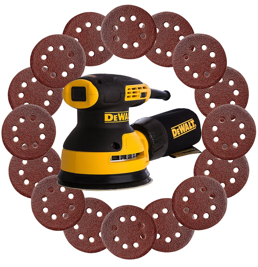 

DeWalt DWE6423 szlifierka mimośrodowa 40 krążków