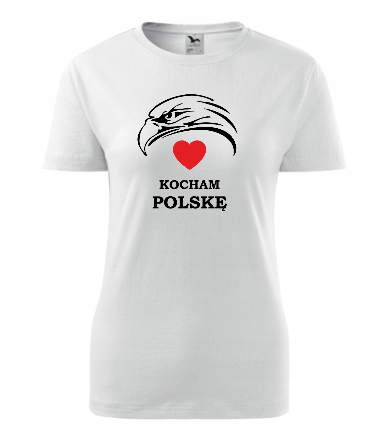 

Koszulka Patriotyczna Orzeł Kocham Polskę r. L