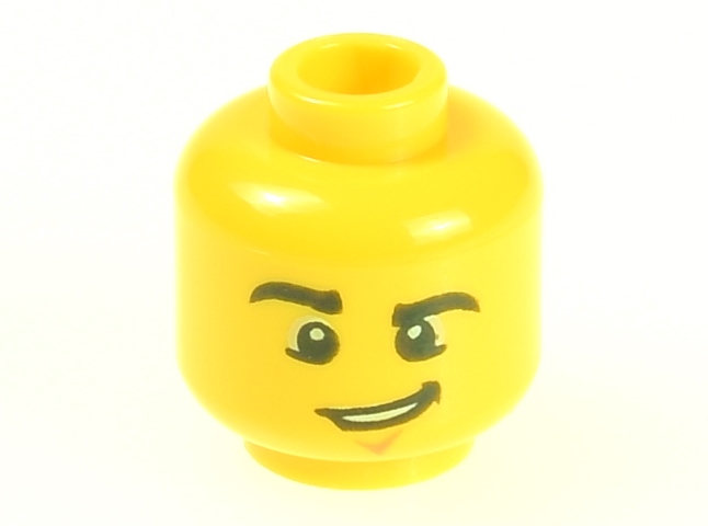 

Lego Głowa główka męska 3626cpb0857 żółta