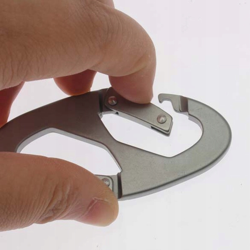 KARABIŃCZYK DWUSTRONNY PŁASKI ALUMINIUM SURVIVAL Marka inny