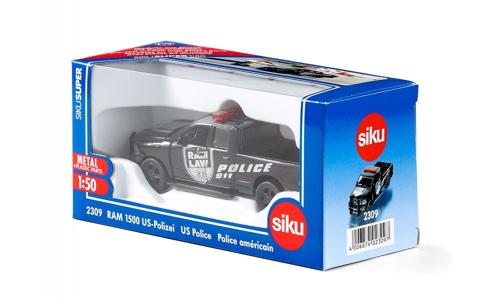 SIKU 2309 DODGE RAM 1500 US-POLICE 1:50 Bohater brak
