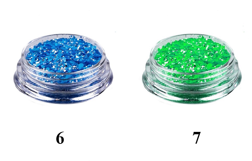 KONFETTI Z BROKATEM NOWOŚĆ różne kolory Marka Excellent