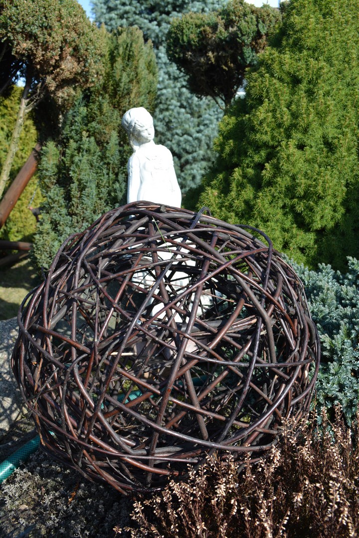 KULA WIKLINOWA - DEKORACJA DO OGRODU 40 cm Kod producenta Wwies906