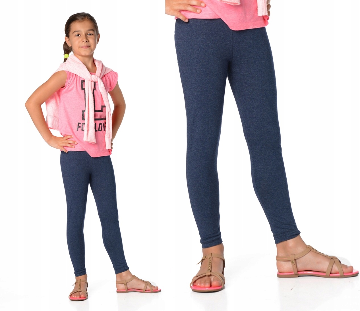 

Legginsy getry Dziecięce modne kolory D1 roz.140